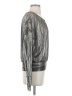 Ramy Brook Metallic Silver Long Sleeve T-Shirt Size XS - photo 4