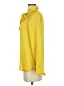 Forenza 100% Polyester Yellow Long Sleeve Blouse Size XS - photo 5