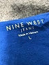 Nine West Blue 3/4 Sleeve Top Size L - photo 7