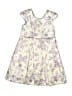 Catherine Malandrino 100% Polyester Floral Purple Dress Size 5 - photo 1