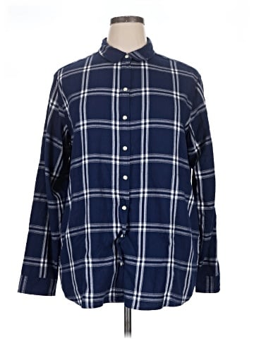Jachs Girlfriend Long Sleeve Button-Down Shirt (view 1)