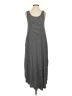 Final Touch Solid Gray Casual Dress Size S - photo 1
