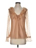 J.Crew Tan Long Sleeve Blouse Size XS - photo 1