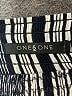One 5 One 100% Rayon Stripes Silver Blue Casual Pants Size XL - photo 6