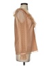 J.Crew Tan Long Sleeve Blouse Size XS - photo 4