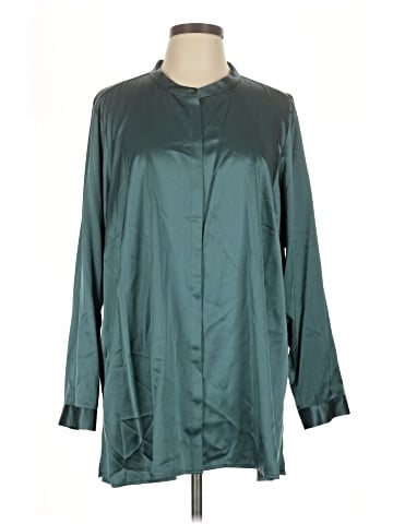 Eileen Fisher 3/4 Sleeve Silk Top (view 1)