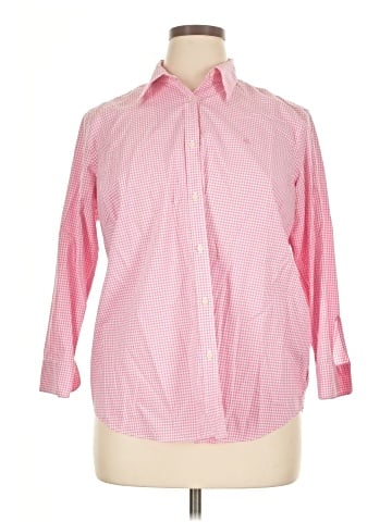 Lauren by Ralph Lauren Long Sleeve Button-Down Shirt (view 1)