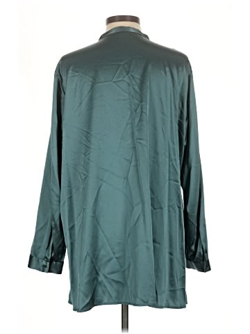 Eileen Fisher 3/4 Sleeve Silk Top (view 2)