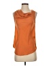 Sunday in Brooklyn 100% Polyester Orange Sleeveless Blouse Size XS - photo 1