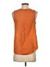 Sunday in Brooklyn 100% Polyester Orange Sleeveless Blouse Size XS - photo 2