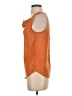 Sunday in Brooklyn 100% Polyester Orange Sleeveless Blouse Size XS - photo 5