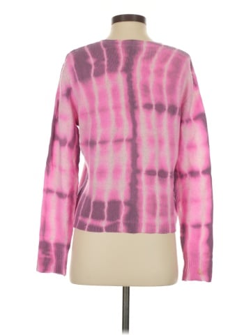 Aqua Cashmere Pullover Sweater (view 2)