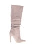 Steve Madden 100% Leather Gray Ivory Boots Size 8 1/2 - photo 1