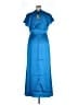 Alexia Admor Solid Blue Casual Dress Size 14 - photo 2