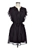 DR2 100% Polyester Polka Dots Black Casual Dress Size M - photo 1