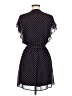 DR2 100% Polyester Polka Dots Black Casual Dress Size M - photo 2