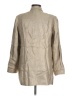 Chico's 100% Polyester Metallic Gold Trenchcoat Size Med (1) - photo 2