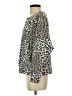Good American 100% Cotton Animal Print Silver Pullover Sweater Size 2 - photo 5