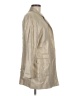 Chico's 100% Polyester Metallic Gold Trenchcoat Size Med (1) - photo 4