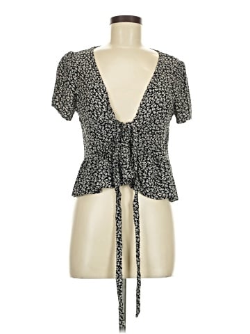 John Galt Short Sleeve Blouse (view 1)