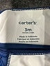 Carter's Color Block Graphic Blue Rash Guard 0-3 MO / 3 MO - photo 3