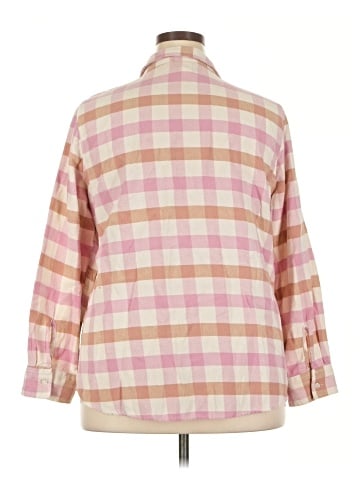 American Sweetheart 3/4 Sleeve Button-Down Shirt (view 2)