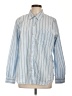 Universal Thread 100% Cotton Stripes Blue Long Sleeve Button-Down Shirt Size L - photo 1