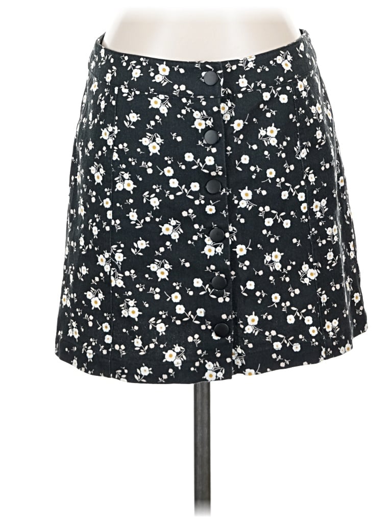Pre-owned Sky And Sparrow Casual Skirt In Black
