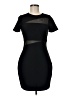 Express Graphic Black Cocktail Dress Size 6 - photo 1
