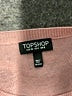 Topshop Hearts Pink Pullover Sweater Size 4 - photo 7