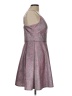 Morgan & Co. Metallic Silver Cocktail Dress Size 13 - photo 4