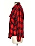 Sanctuary 100% Rayon Plaid Red Long Sleeve Button-Down Shirt Size S - photo 5