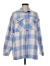 HFX Checkered-gingham Blue Fleece Size M - photo 1