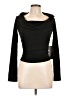 Lulus Black Long Sleeve Top Size M - photo 1