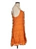 Max Studio Orange Casual Dress Size M - photo 4