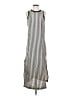 LOFT Beach Chevron-herringbone Silver Casual Dress Size S - photo 1