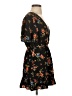 Forever 21 Floral Black Cocktail Dress Size S - photo 4