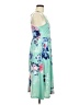 Unbranded Tropical Green Blue Casual Dress Size M - photo 4