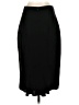 Louben Solid Black Formal Skirt Size 4 - photo 2