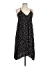 Assorted Brands 100% Rayon Stars Black Casual Dress Size L - photo 1