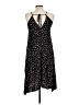 Assorted Brands 100% Rayon Stars Black Casual Dress Size L - photo 2