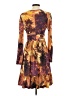 Peruvian Connection Print Orange Cocktail Dress Size XS - photo 2