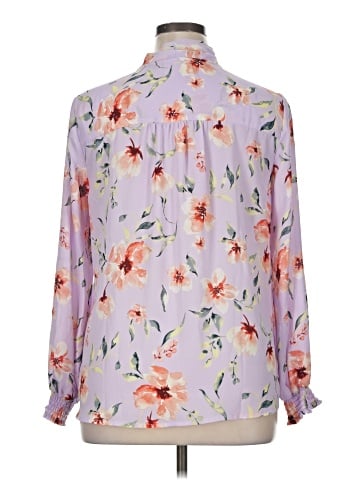 Pleione Long Sleeve Blouse (view 2)