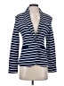 Gap Outlet 100% Polyester Stripes Blue Blazer Size 2 - photo 1
