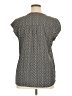 DR2 100% Rayon Gray Short Sleeve Blouse Size XL - photo 2