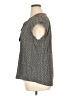 DR2 100% Rayon Gray Short Sleeve Blouse Size XL - photo 5