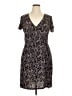 J.t.b. Paisley Black Cocktail Dress Size XL - photo 1