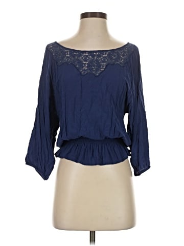 Willi Smith 3/4 Sleeve Blouse (view 1)