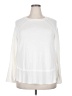Everleigh White Pullover Sweater Size XXL - photo 1