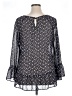 Charming Charlie 100% Polyester Black 3/4 Sleeve Blouse Size XL - photo 2